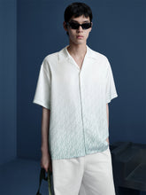 Men's Gradient Print Shirt